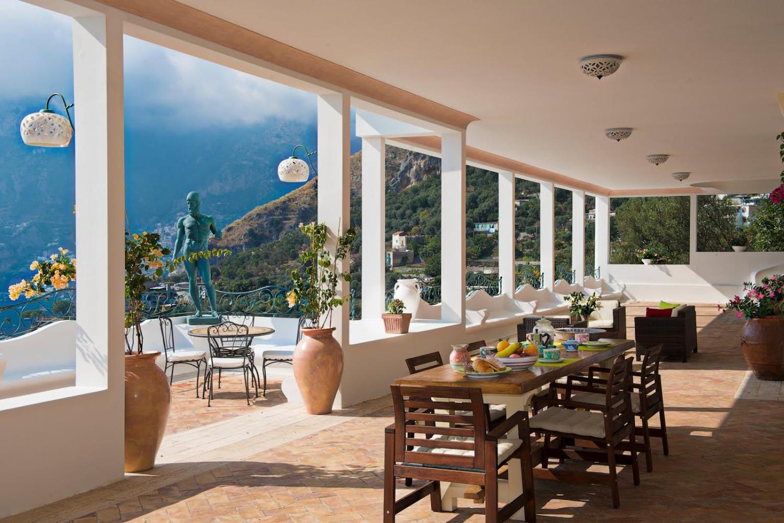 Villa Santa Chiara Positano Suites Exteriör bild